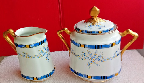 Bernardaud limoges sucrier - bernardaud,