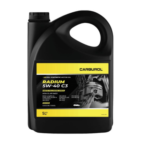 Huile moteur carburol - huile, radium