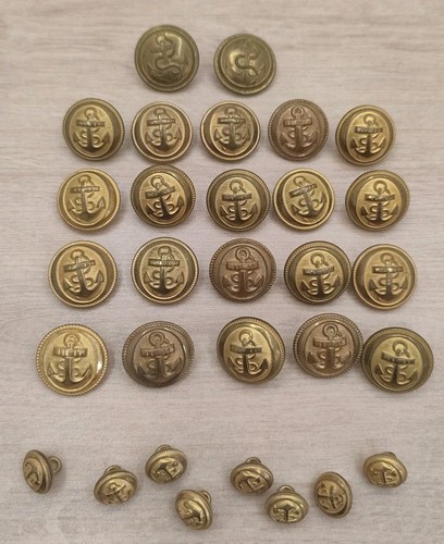 Lot anciens bouton de - lot,