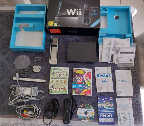 Console nintendo wii noire - wii,