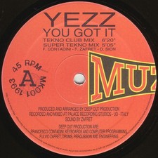 Yezz - You Got It, 12", (Vinyl)