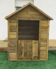 Maisonnette en bois cabane en bois pour enfants H154 x 124 x 11Jouets de jardin