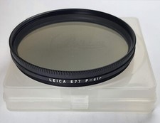 Leica 13336 77mm Circular Polarizer CPL Lens Filter Polarizing E-77 Germany