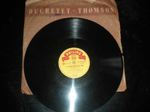 Vinyle tours 25cms - 25cms, patachou