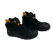 Caterpillar Streamline Court Mid CT Black Leather  Mens 9 M New