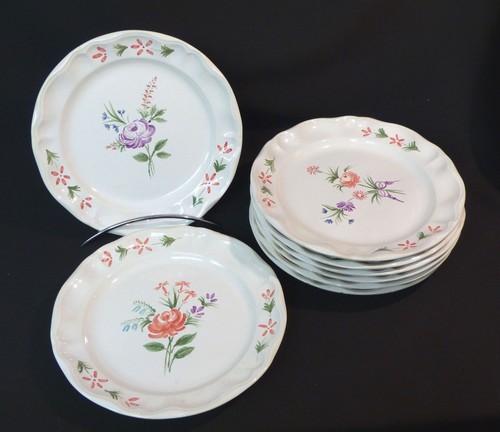 Huit assiettes 25cm 1 - assiettes,