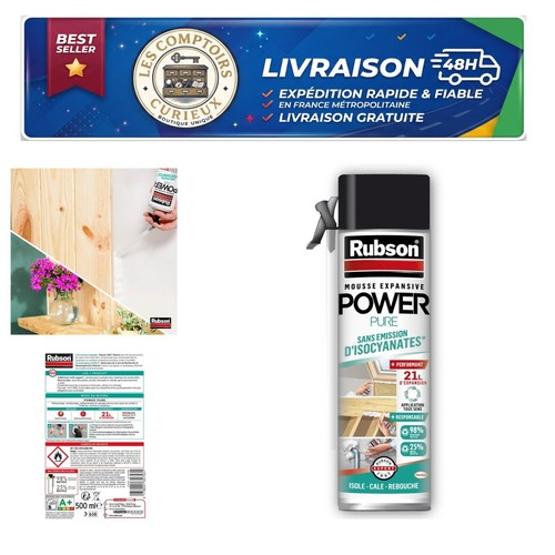 Mousse expansive rubson power - mousse,