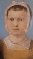 Tableau Pastel portrait Enfant