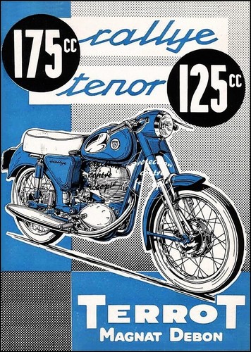 Terrot moto 125 - terrot, cc