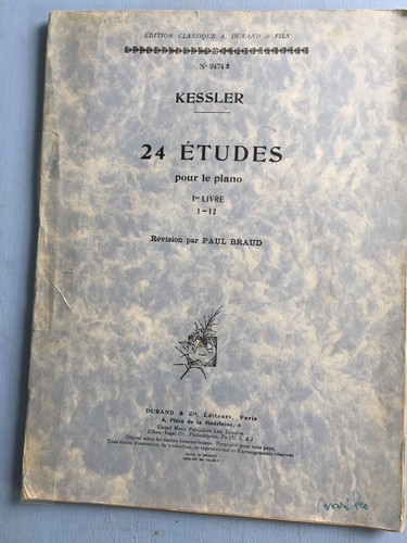 Kessler études pour - -, 25