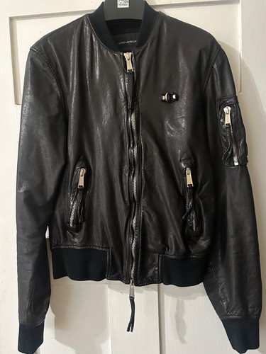 Dsquared men black moto - dsquared,