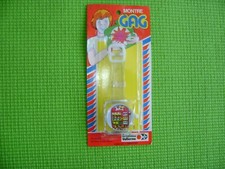 ANTIQUE TOY GAG JAKPOT WATCH CLEAR BRACELET VULLIERME - TOY MONT WHITE