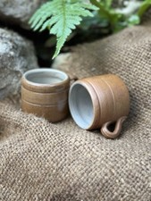 2 Petits Pot à graisse ancien en grès-tasses