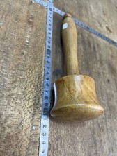 No. 12 Old Tool, Antique Kitchen Tool Folk Art Pestle Mash Press Vintage