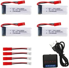 Lot de 4 batteries LiPo 3.7V