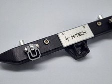 Pare-chocs arrière en métal H-TECH RC 1/10 pour Axial SCX10 III Jeep CJ-7...