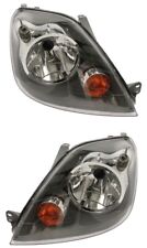 PHARE AVANT GAUCHE + DROIT ELECTRIQUE POUR FORD FIESTA V 03.05-06.08 H4 NOIR