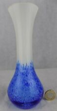 Caithness ? vase en verre d'art motif éclaboussures.