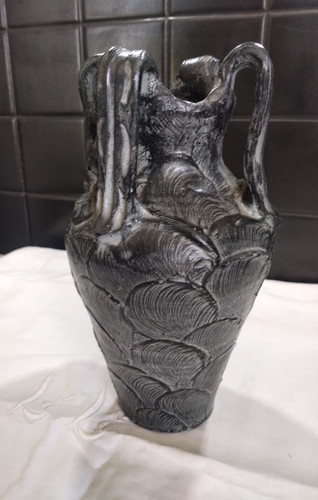 Ancien vase amphore anses - anses, en
