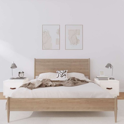 Tables chevet blanc - 2x, de