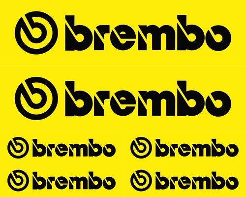 Stiker étriers frein - de,