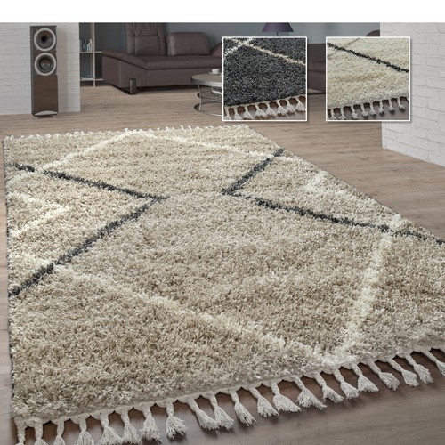 Tapis shaggy salle - tapis,