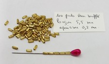 RARE 100 PERLES A BRODER FIN