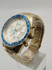 MONTRE CHRONO HOMME HUGO BOSS TROPHY HB1513631 OR - GARANTIE - PRIX DE...