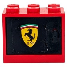LEGO rouge/noir ferrari