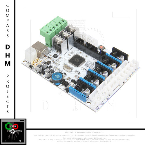 Gt2560 carte contrôle 3d - carte,