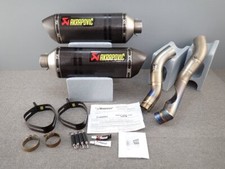 AKRAPOVIC Slip-on Muffler Silencer 2 Pieces SUZUKI GSX-R1000 K7 K8 07-08