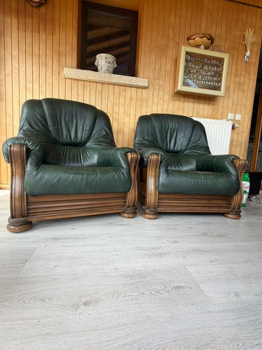 Paire fauteuils club - paire,