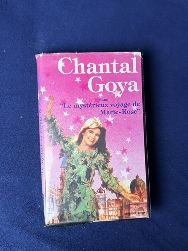 Vhs chantal goya - vhs,