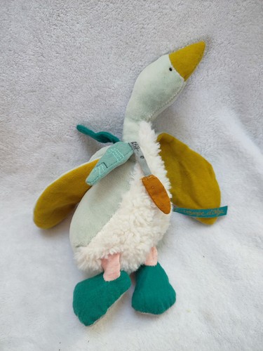 Doudou plumette oie bleue - doudou,