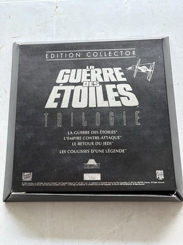 Star wars trilogie - trilogie, laserdisc