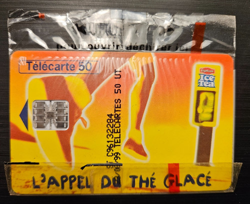 Télécarte neuve lipton - ,