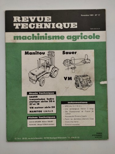 Rtma 1981 manitou sauer - rtma,