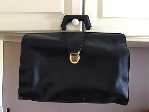 Sacoches vintage cuir medecin - cuir,