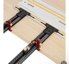 Aluminum Alloy Parallel Guide System Repeatable Cuts for Track Saw Rail See Desc