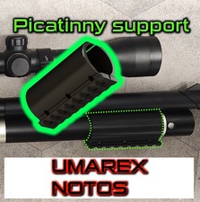 umarex notos support picatinny 20mm rail weaver mount bipod laser lamp fixation