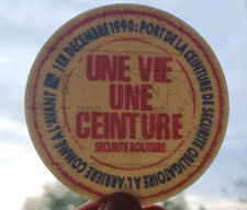 ONE BELT ONE LIFE Road Safety Sticker!