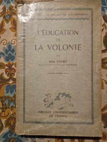éducation la volonté - de,