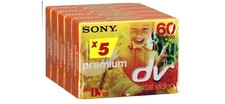 Cassette mini dv Sony lot de 5