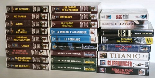 Lot cassettes vhs neuf - ,