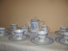 Vintage Winterling Röslau Bavaria Coffee Set 21 piece MidCentury Porcelain RETRO