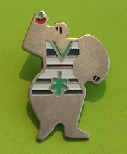 RARE PIN'S PIN "NANA" BY NIKI DE ST PHALLE WOMAN ARTIST SCULPTOR