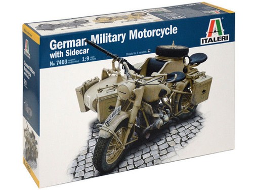 Italeri bmw r75 sidecar - bmw,