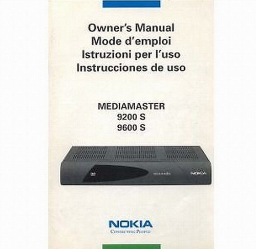 Vntg nokia owner manual - owner's,