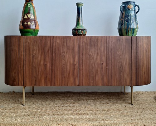Buffet enfilade noyer plaqué - noyer,,