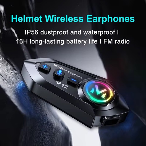 Intercom bluetooth v12 pour - intercom,